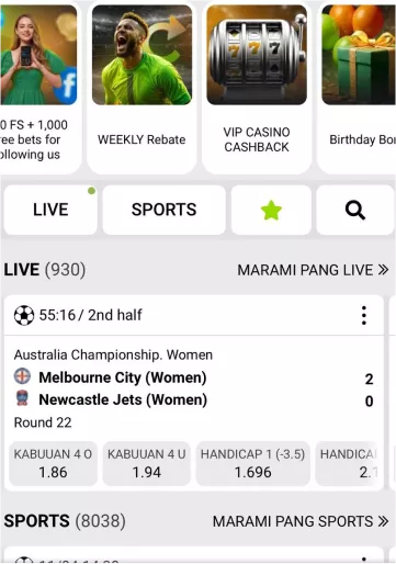 Live game results chart – see who’s winning now